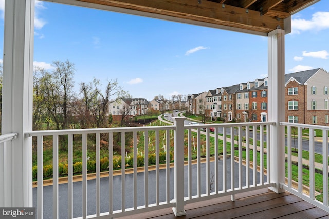 9451 James Macgowan Ln, Owings Mills, MD 21117 - balcony featuring a residential view