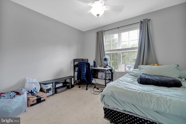 2362 Sequoia Grove St, Waldorf, MD 20601 - carpeted bedroom with ceiling fan