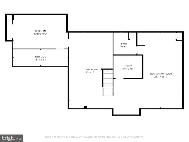 1253 Rowland Dr, Herndon, VA 20170 - floor plan / room layout