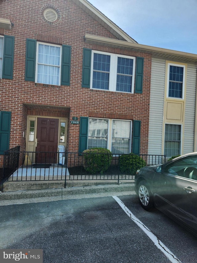 1 Warthens Way Unit H, Emmitsburg, MD 21727 - view of property featuring uncovered parking and brick siding