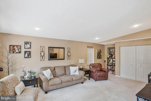 611 Cypress Rd, Severna Park, MD 21146 - living area featuring carpet flooring and recessed lighting