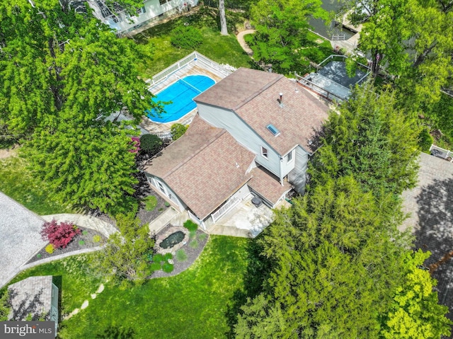 611 Cypress Rd, Severna Park, MD 21146 - birds eye view of property