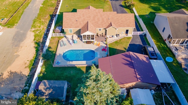 aerial view