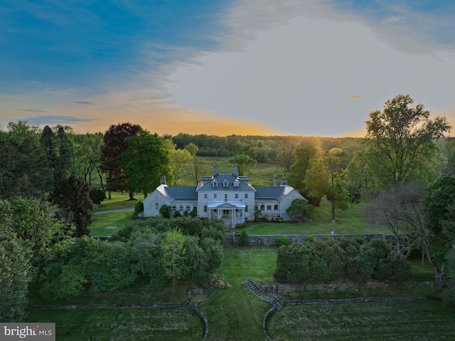 159 Fairfield Ln, Berryville, VA 22611 - bird's eye view featuring a forest view