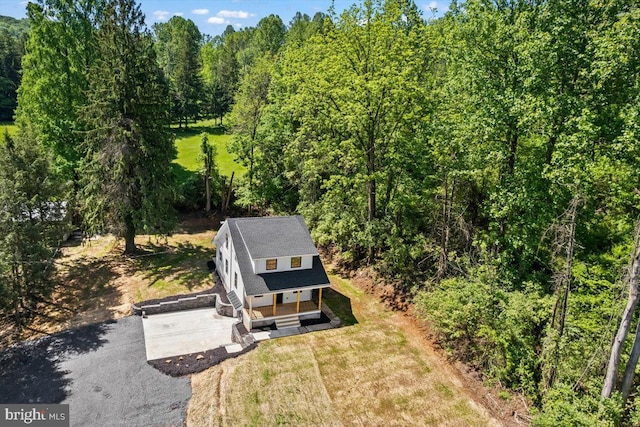 159 Rudloff Ln, Mohnton, PA 19540 - aerial view of property and surrounding area with a heavily wooded area