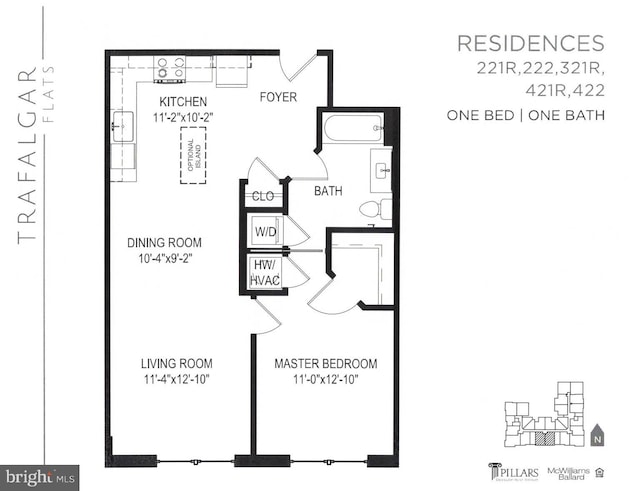 989 S Buchanan St Unit 221, Arlington, VA 22204 - view of layout