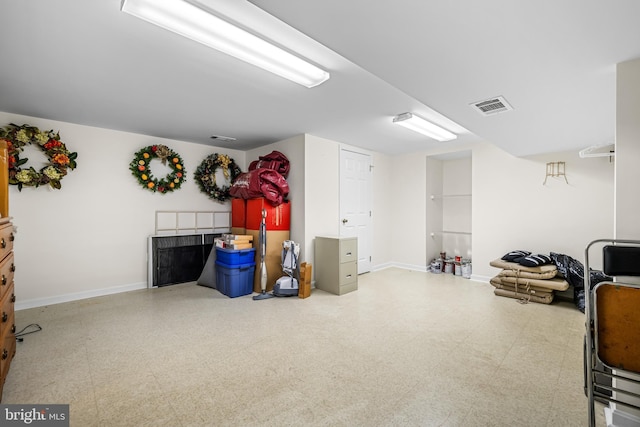 9 Selsed Garth, Lutherville Timonium, MD 21093 - interior space featuring tile patterned floors, baseboards, and visible vents