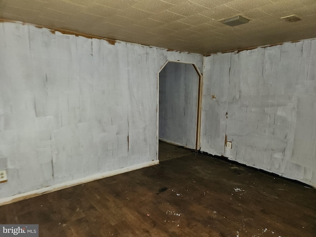 130 5th Ave, Baltimore, MD 21227 - below grade area featuring wood finished floors