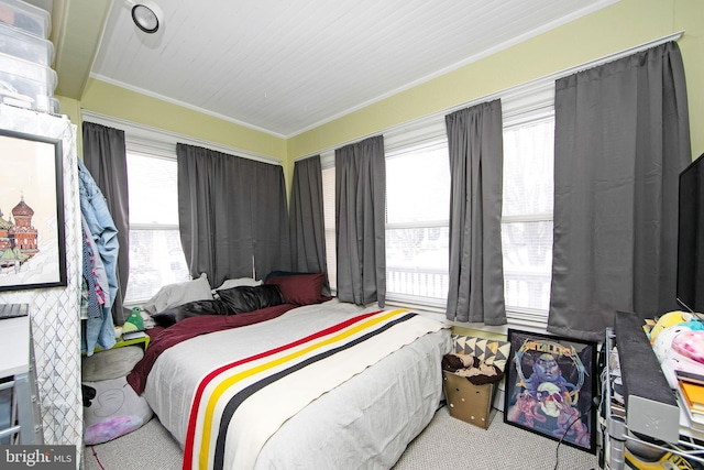 1104 High St, Haddon Heights, NJ 08035 - carpeted bedroom featuring ornamental molding