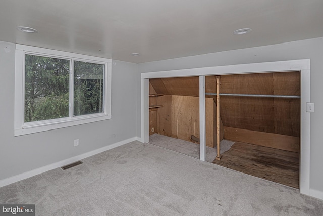 116 N 8th St Unit 2, Oakland, MD 21550 - unfurnished bedroom featuring carpet flooring, baseboards, and visible vents
