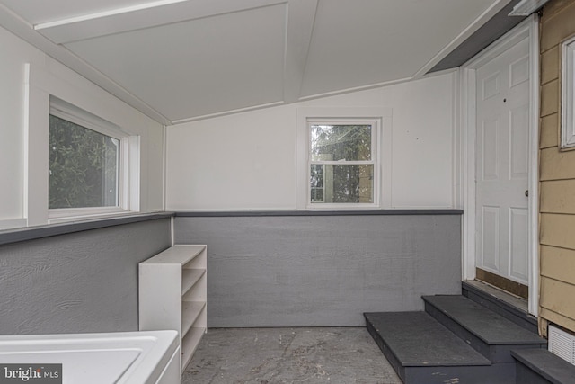 116 N 8th St Unit 2, Oakland, MD 21550 - bathroom featuring unfinished concrete flooring