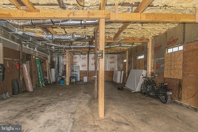 116 N 8th St Unit 2, Oakland, MD 21550 - basement featuring water heater