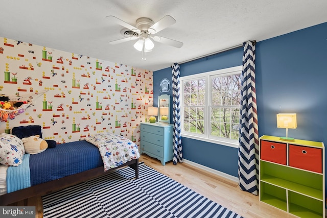 260 High Banks Rd, Stephenson, VA 22656 - bedroom with wood finished floors, a ceiling fan, and baseboards