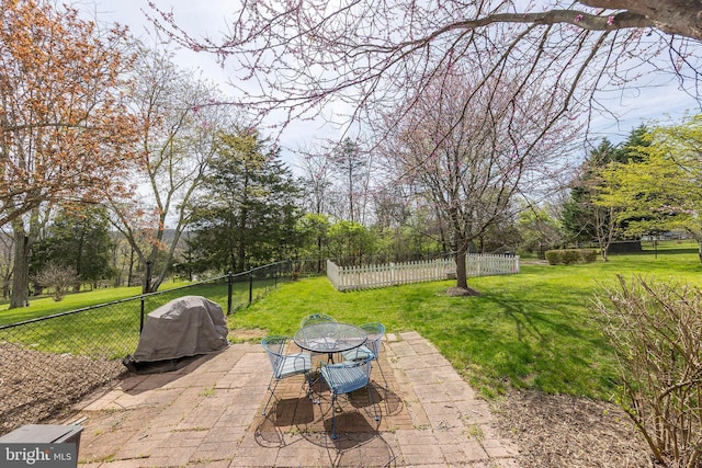 260 High Banks Rd, Stephenson, VA 22656 - view of patio / terrace with outdoor dining area and a fenced backyard