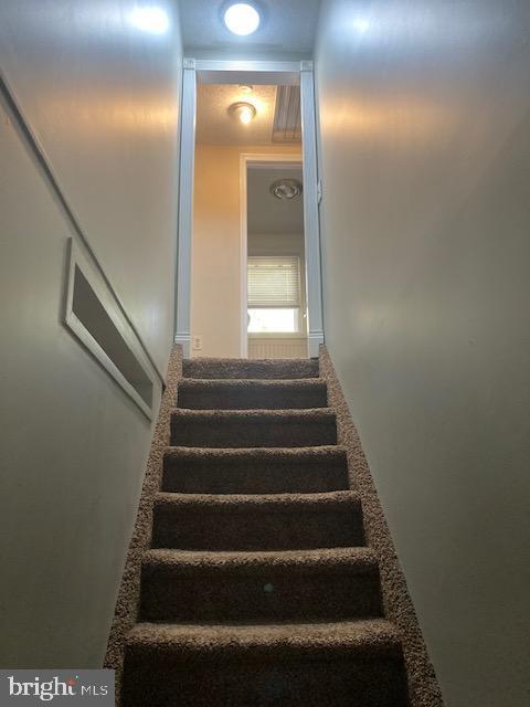 view of stairs