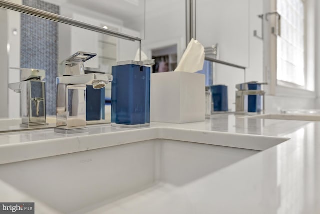 interior details featuring a sink