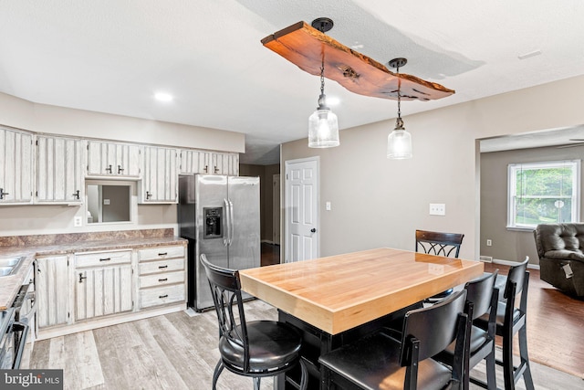 1604 Kathryn St, New Cumberland, PA 17070 - dining room with light wood finished floors