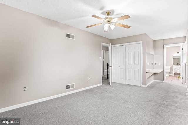1604 Kathryn St, New Cumberland, PA 17070 - unfurnished bedroom featuring carpet floors, baseboards, a closet, and connected bathroom