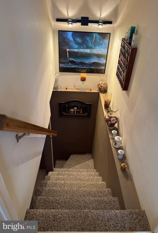 view of staircase