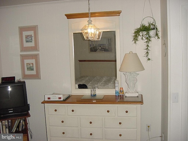 11 91st St Unit 102, Ocean City, MD 21842 - interior details featuring a chandelier