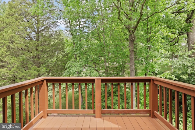 10204 Aspen Willow Dr, Fairfax, VA 22032 - view of deck