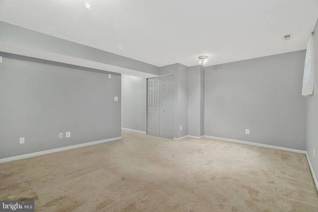 46726 Summit Ter Unit 136, Sterling, VA 20164 - interior space with carpet flooring, baseboards, and visible vents
