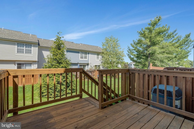 46726 Summit Ter Unit 136, Sterling, VA 20164 - deck featuring central AC