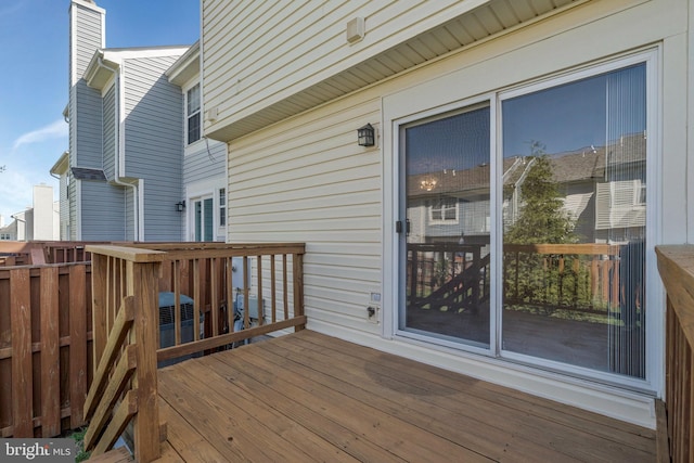 46726 Summit Ter Unit 136, Sterling, VA 20164 - view of wooden deck