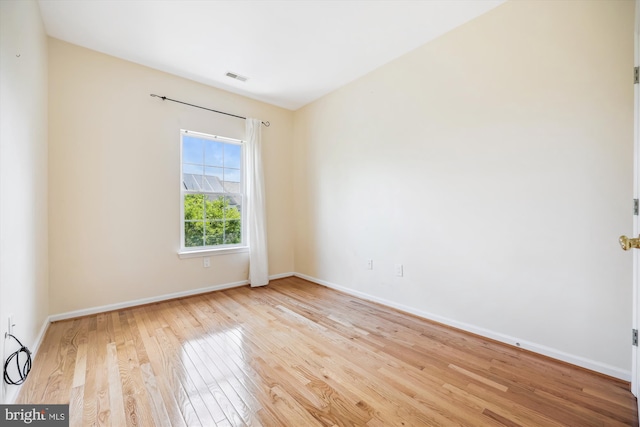 14019 Rockingham Rd, Germantown, MD 20874 - unfurnished room with hardwood / wood-style flooring and baseboards