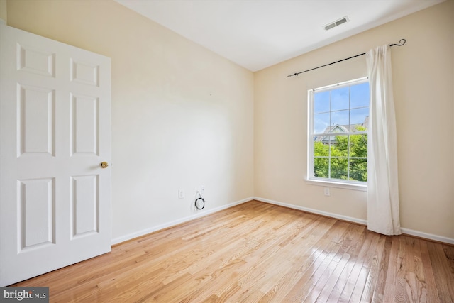 14019 Rockingham Rd, Germantown, MD 20874 - spare room featuring hardwood / wood-style flooring and baseboards