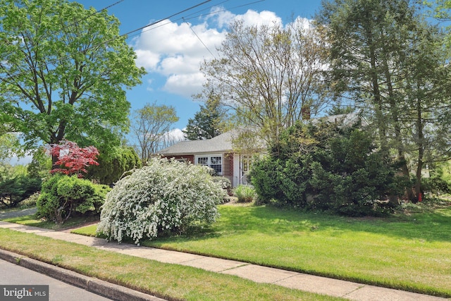 1511 Glenview Dr, Cinnaminson, NJ 08077 - obstructed view of property with a front yard