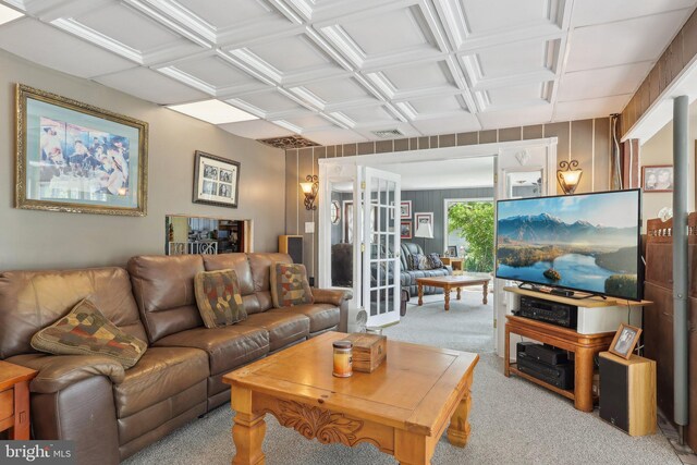 1511 Glenview Dr, Cinnaminson, NJ 08077 - living room featuring light colored carpet