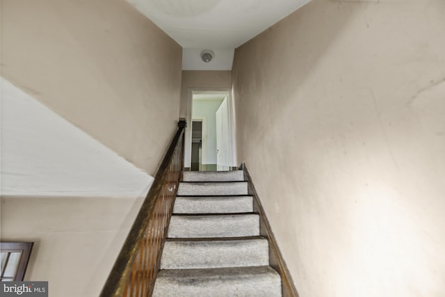 view of stairs