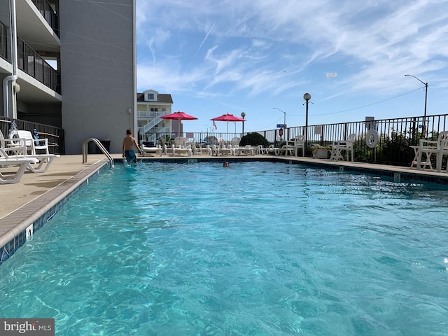 900 Kennedy Dr Unit 304, North Wildwood, NJ 08260 - community pool featuring fence and a patio area