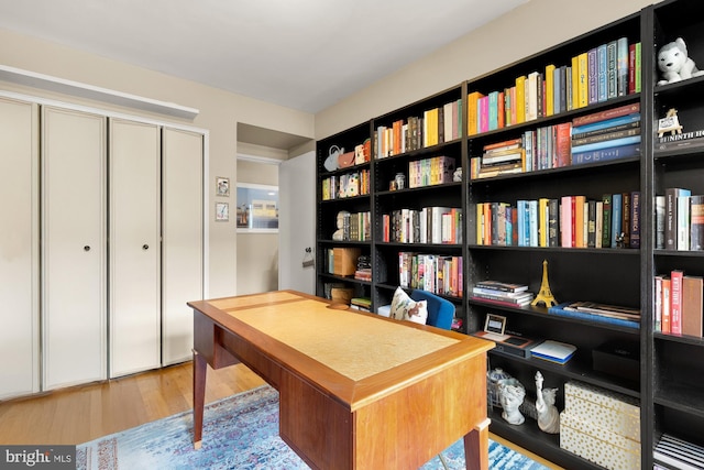 3825 Davis Pl NW Unit 202, Washington, DC 20007 - office with wood finished floors
