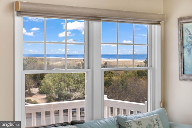 details featuring a water view
