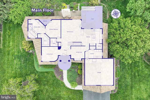 6 Pond Ridge Ln, Hanover, PA 17331 - bird's eye view