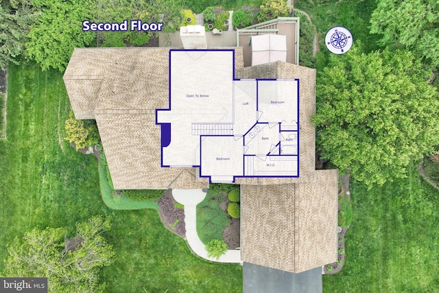 6 Pond Ridge Ln, Hanover, PA 17331 - bird's eye view