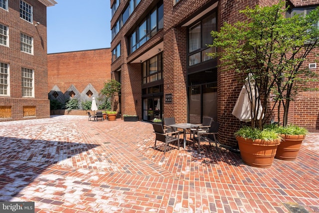 1077 30th St NW Unit 612, Washington, DC 20007 - view of patio