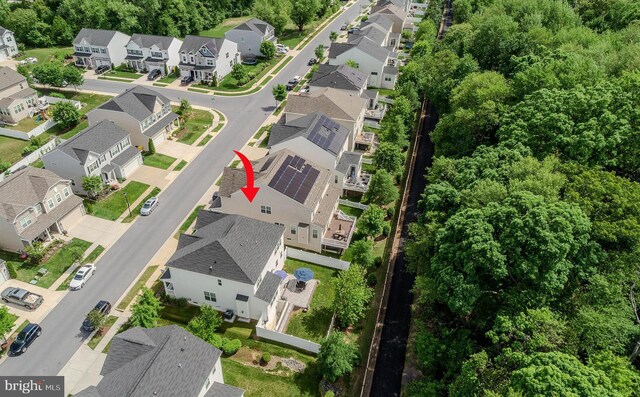 7928 Meridian Dr, Pasadena, MD 21122 - aerial perspective of suburban area