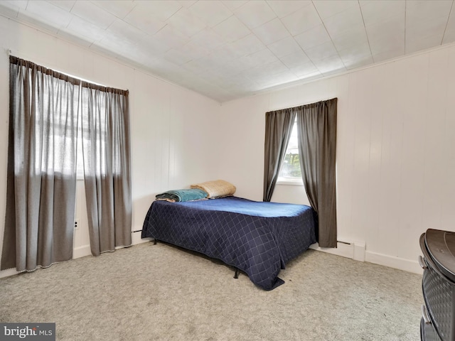 bedroom with carpet flooring