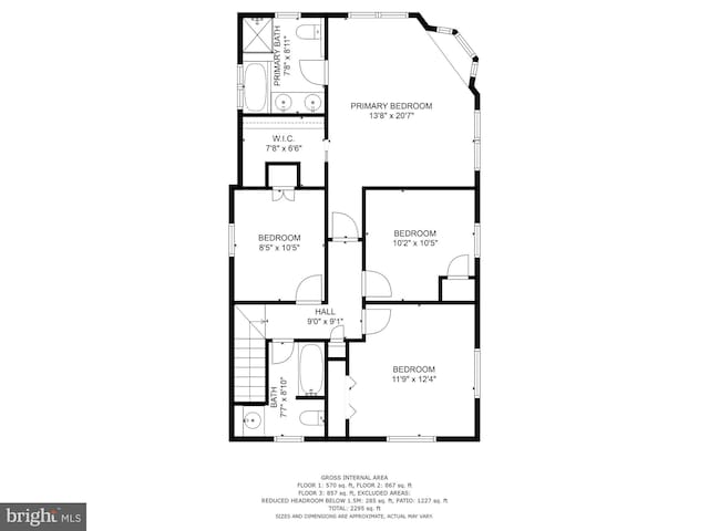 403 Thomas St, Alexandria, VA 22302 - plan