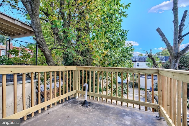 view of deck