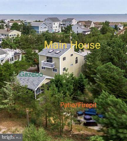 1105 N Bay Shore Dr, Milton, DE 19968 - aerial view of residential area