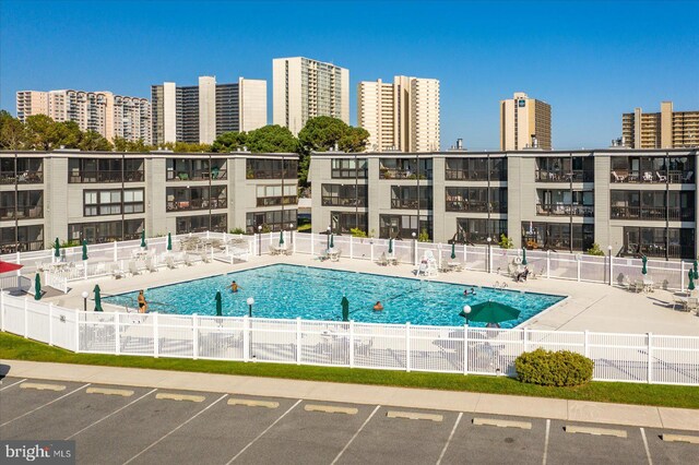 119 Old Landing Rd Unit 205A, Ocean City, MD 21842 - community pool with fence and a city view