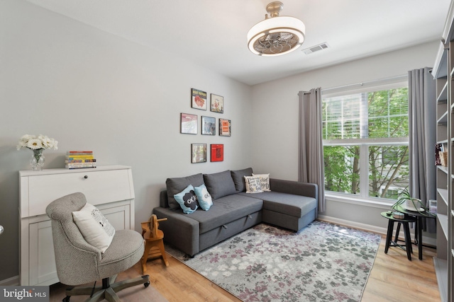 13347 Connor Dr Unit H, Centreville, VA 20120 - living room featuring light wood-type flooring