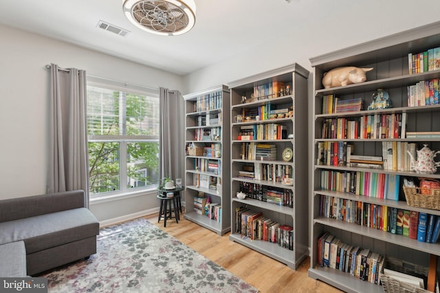13347 Connor Dr Unit H, Centreville, VA 20120 - sitting room featuring wood finished floors and baseboards