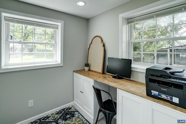 209 Old Lynchburg Rd, Charlottesville, VA 22903 - home office featuring recessed lighting and baseboards