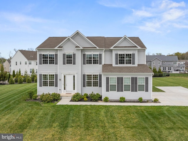 1022 Fawn Haven Walk, Dover, DE 19901 - colonial home featuring roof with shingles and a front yard