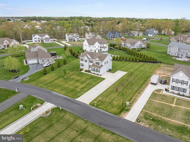 1022 Fawn Haven Walk, Dover, DE 19901 - drone / aerial view featuring a residential view